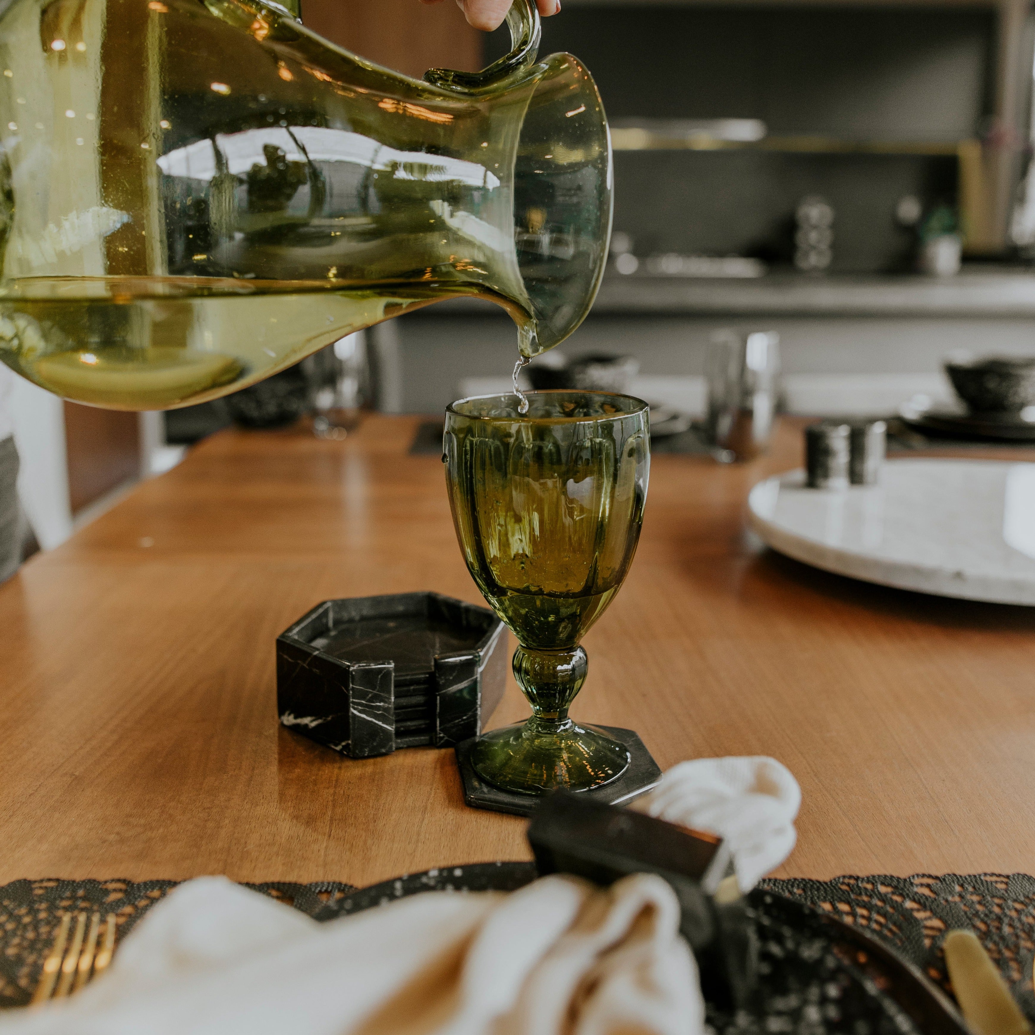 Coasters Hexagonales Grande