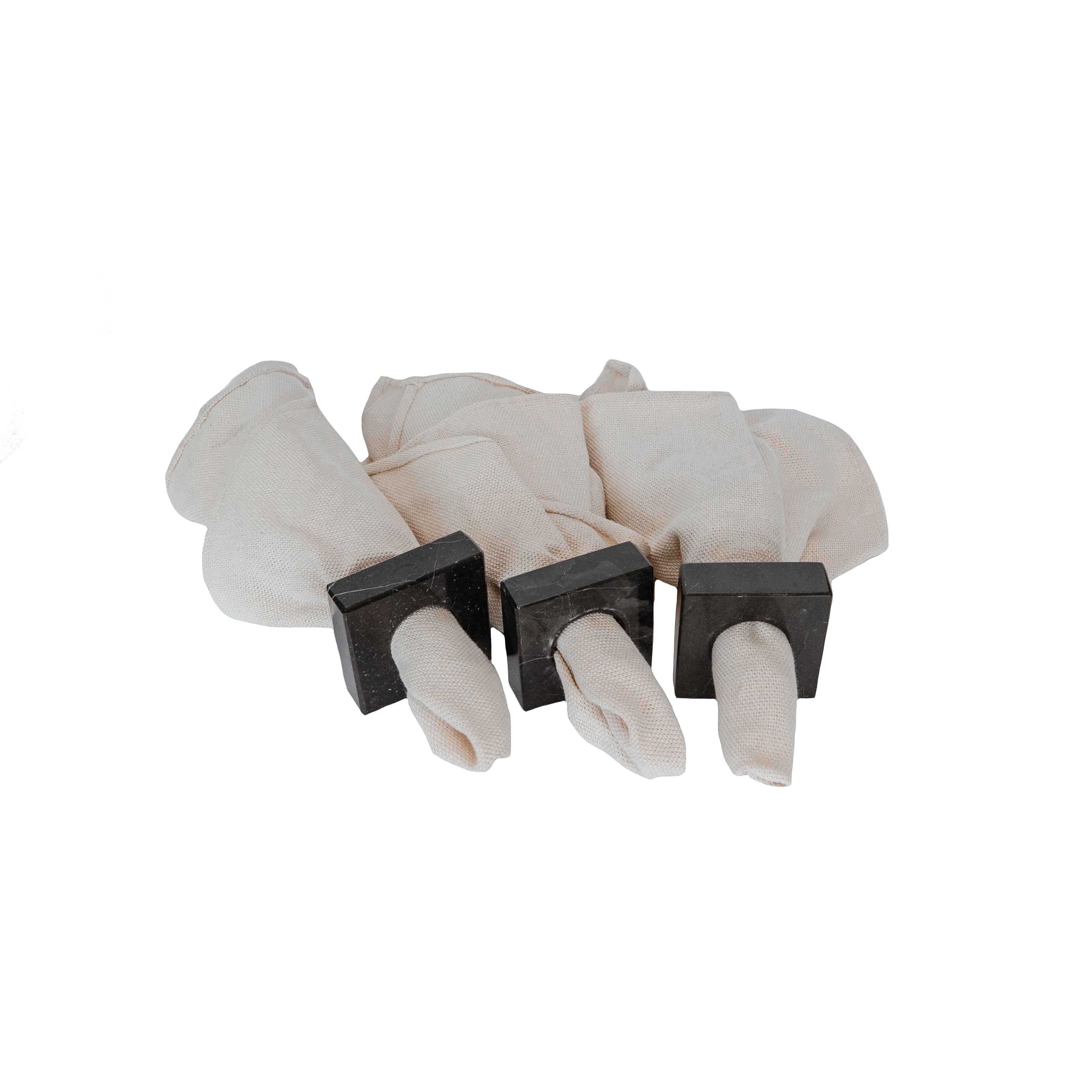 Anillos para servilleta cuadrado
