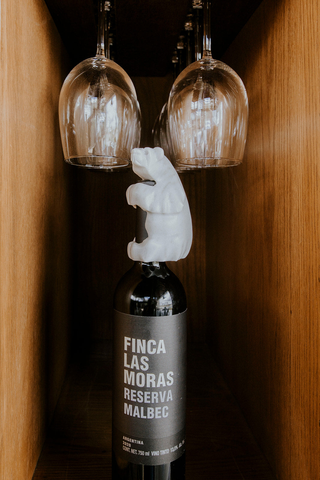 Oso para botella
